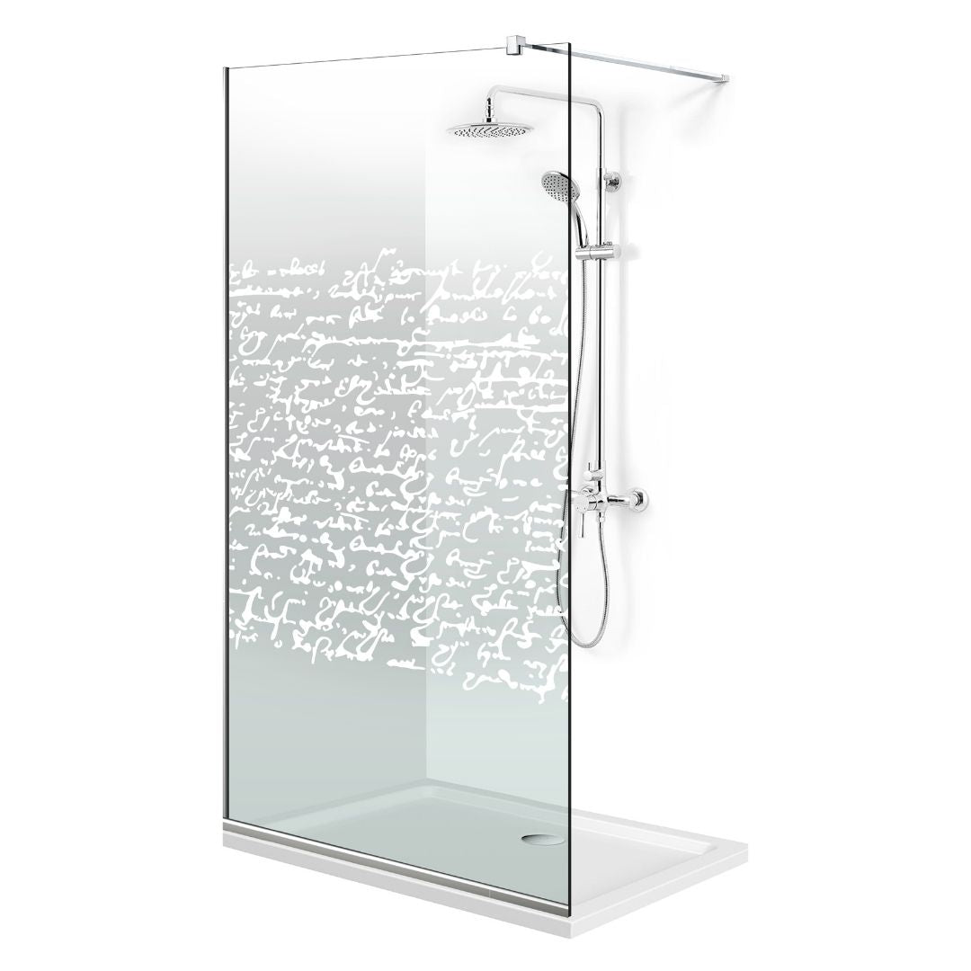 Paravan dus Walk-in, Perete dus Inox, #Clara #Víztiszta