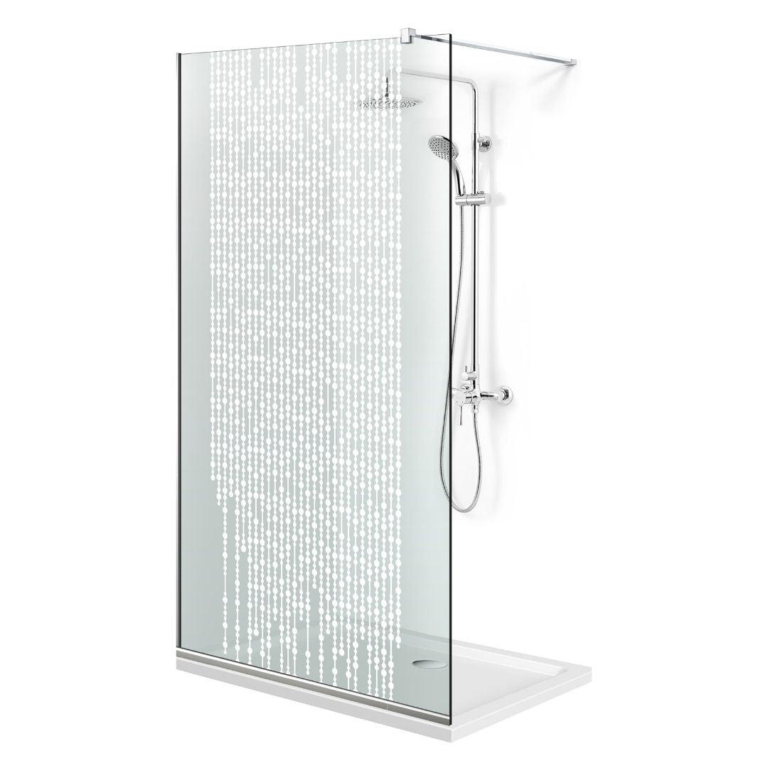 Paravan dus Walk-in, Perete dus Inox, #Clara #Víztiszta