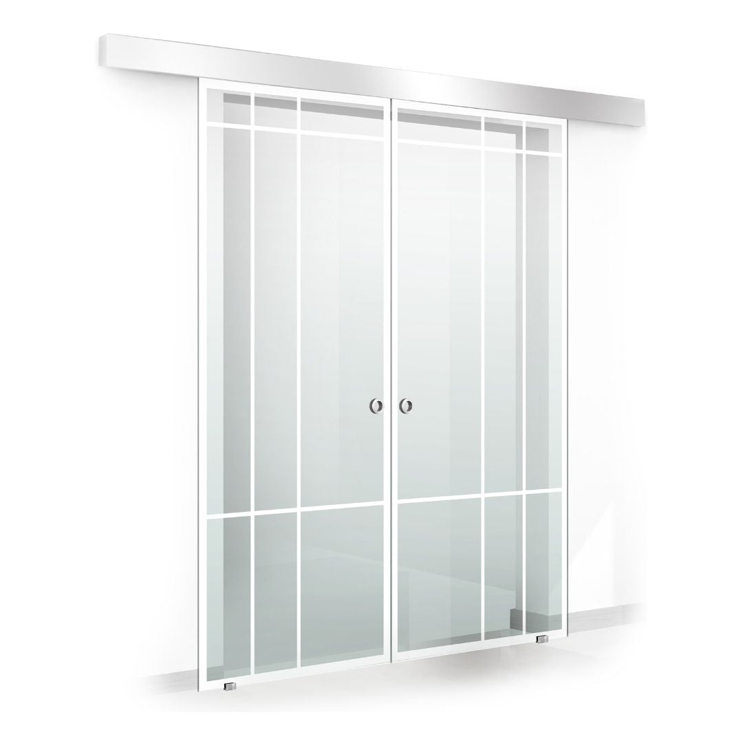 Usa sticla glisanta, Usa sticla interioara #Clara