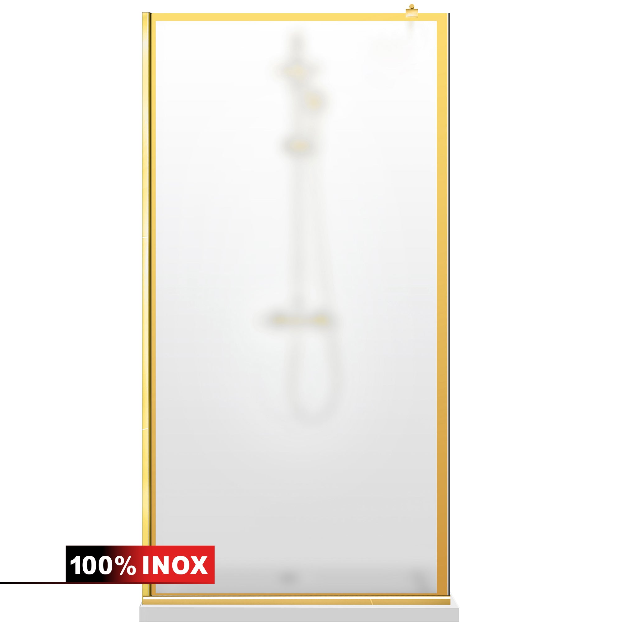 Paravan dus Walk-in, Perete dus Auriu, #Mat #Matt