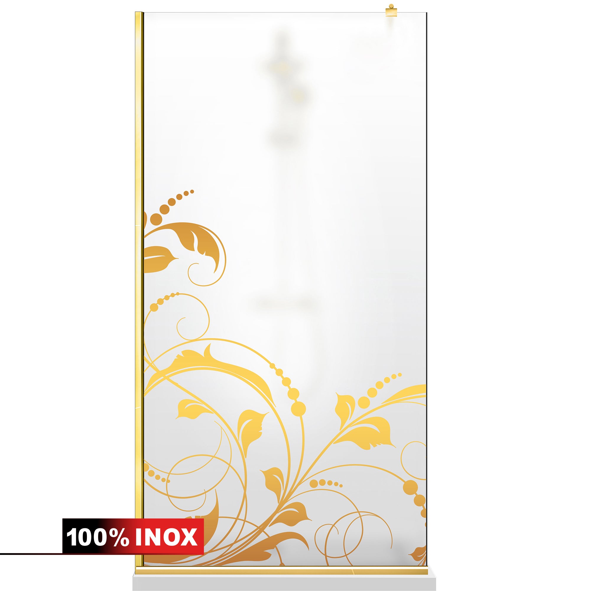 Paravan dus Walk-in, Perete dus Auriu, #Mat #Matt