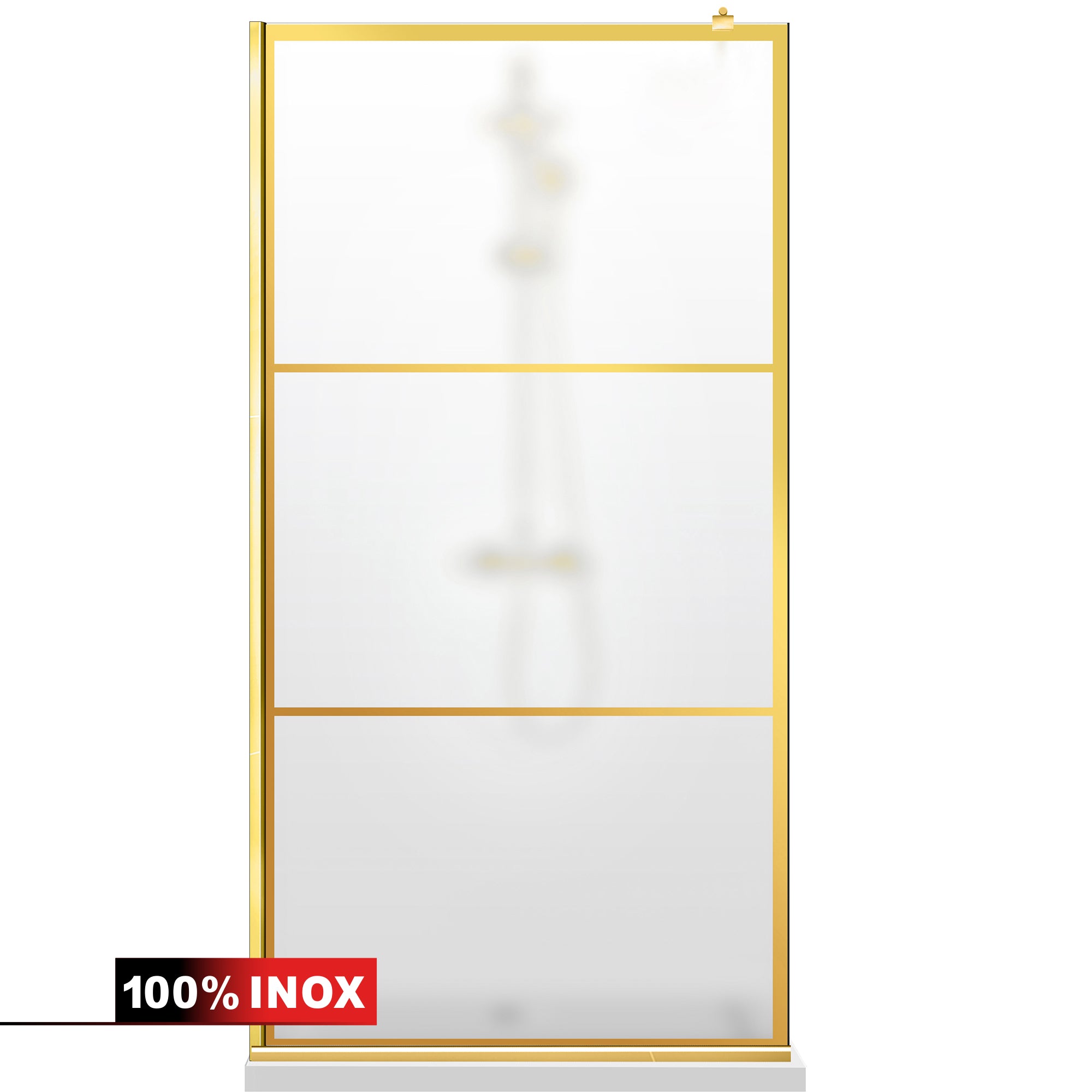 Paravan dus Walk-in, Perete dus Auriu, #Mat #Matt