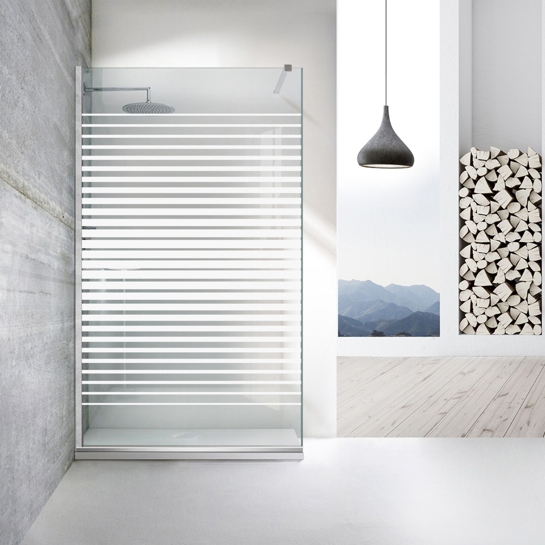 Paravan dus Walk-in, Perete dus Inox, #Clara #Víztiszta