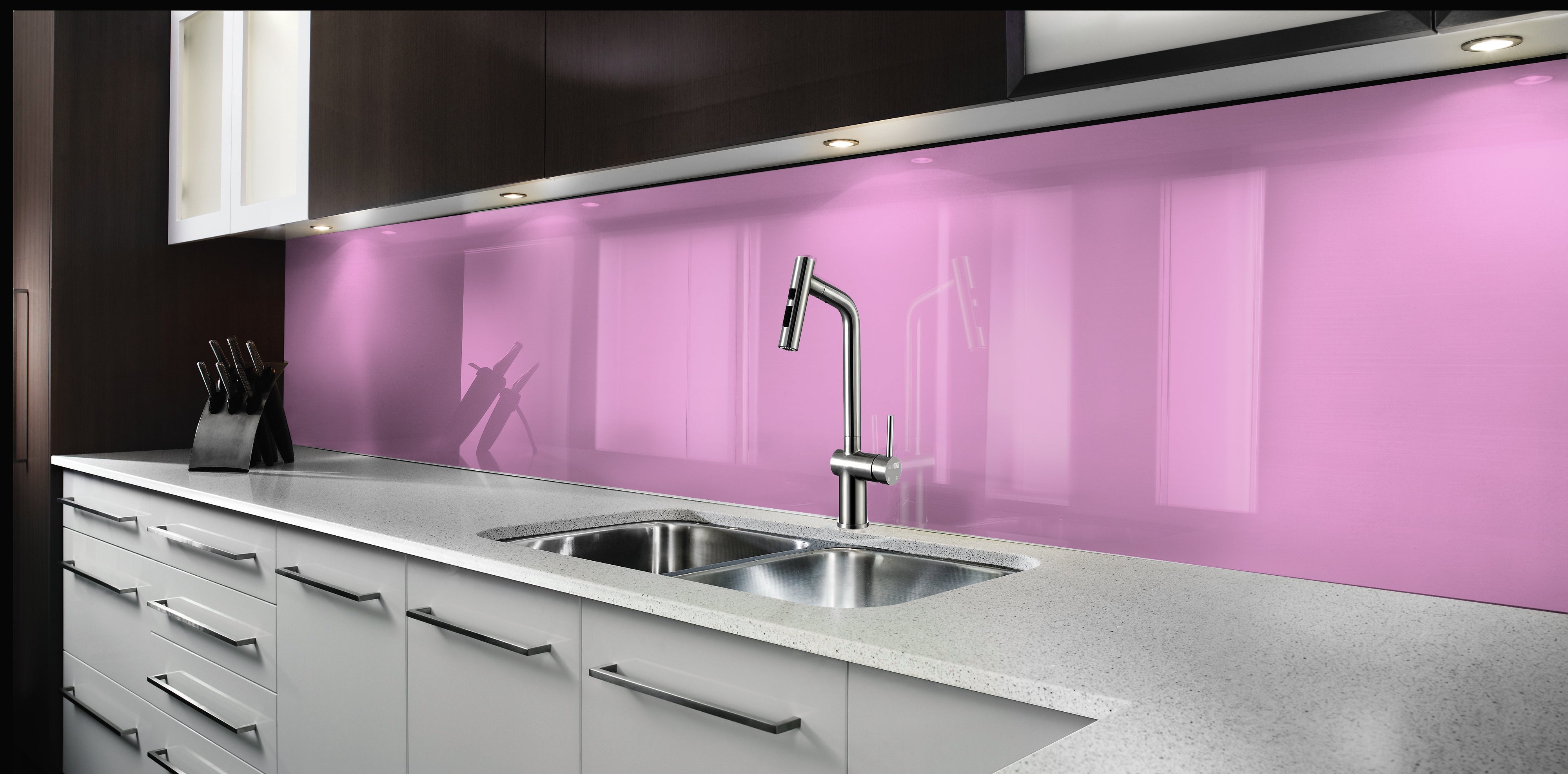 Sticla vopsita bucatarie placari #236