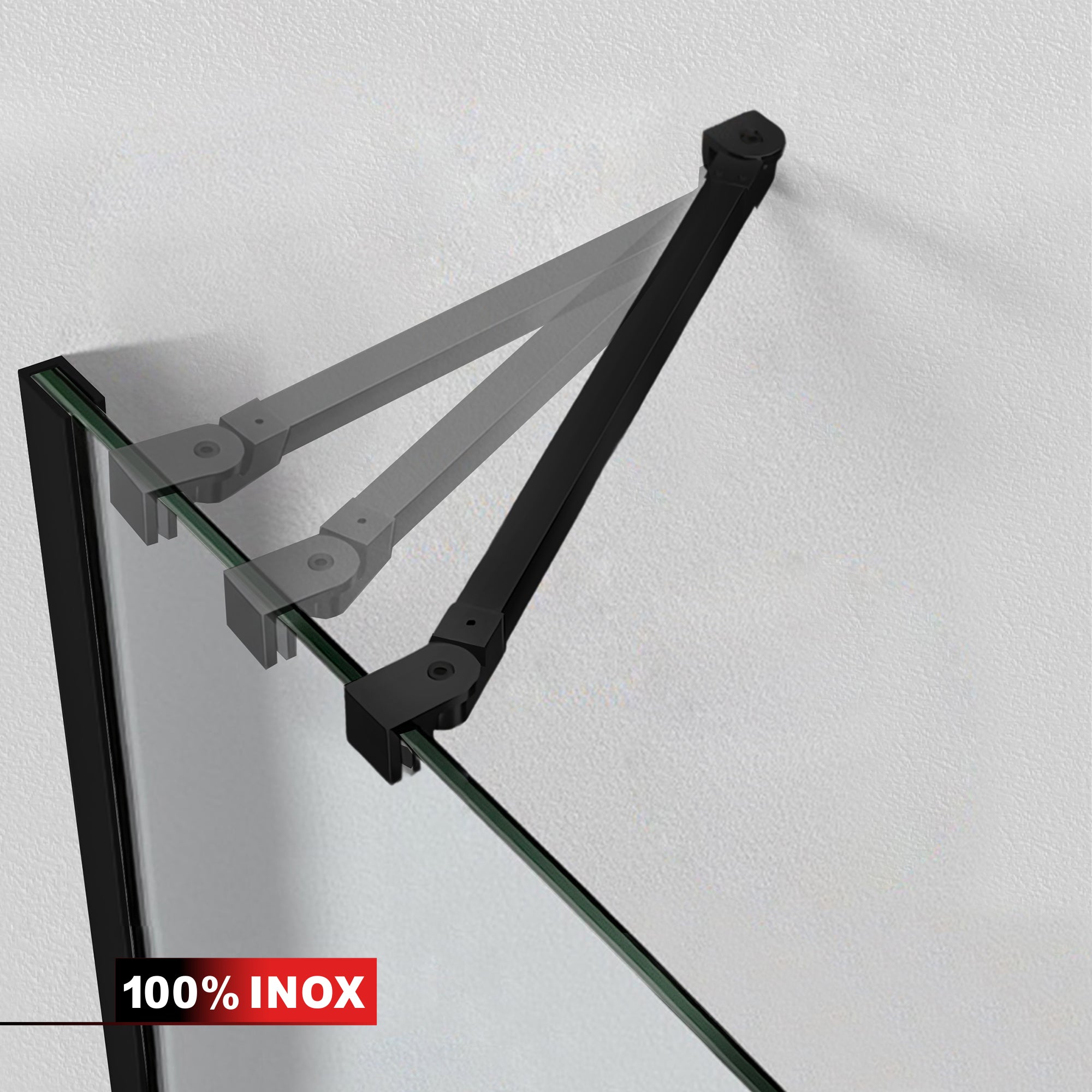 Zuhanykabin nyílóajtóval #Viztiszta