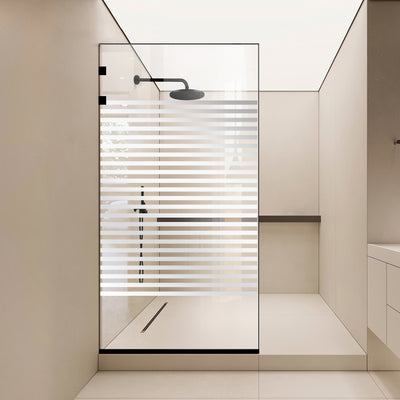 Paravan dus Walk-in, Perete dus Inox, #Clara #Víztiszta