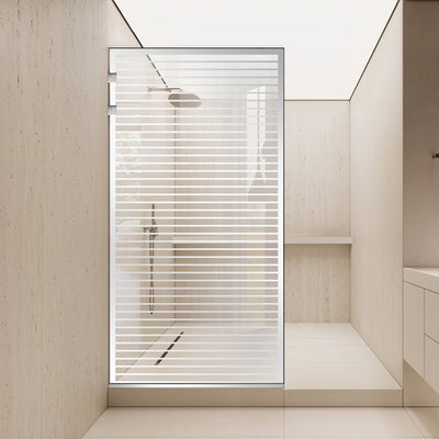 Zuhanyfal Walk-in, Zuhanyfal Rozsdamentes acél, #Viztiszta