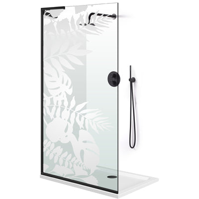 Paravan dus Walk-in, Perete dus Inox, #Clara #Víztiszta