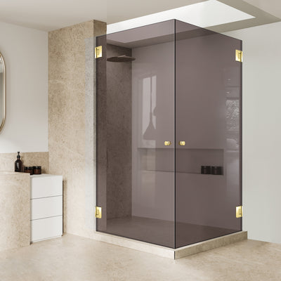 Cabina dus cu usa batanta #Bronz