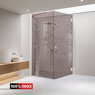Cabina dus cu usa batanta #Bronz