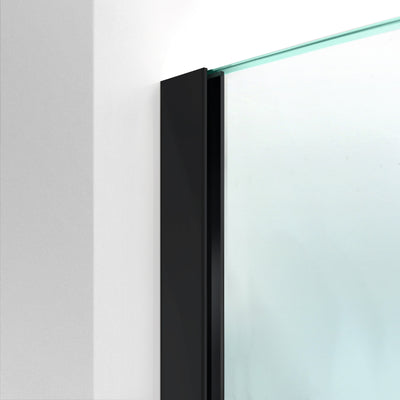 Paravan dus Walk-in, Perete dus Negru, #Clara