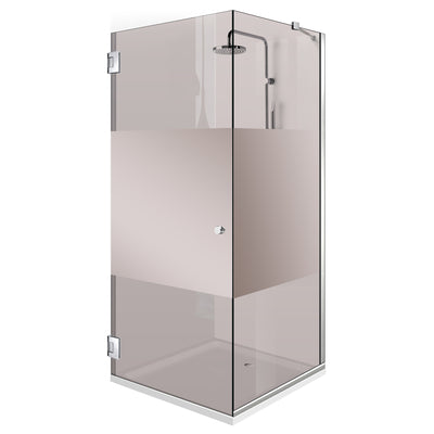 Cabina dus cu usa batanta #Bronz